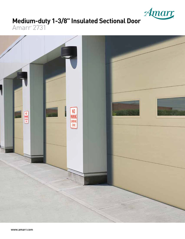 Amarr Commercial Garage Doors - Medium duty 1-3/8