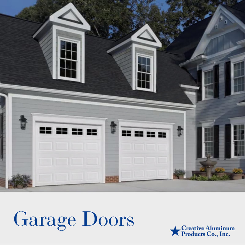 Garage Doors by Creative Aluminum Products Co Inc. in Jasper, Alabama