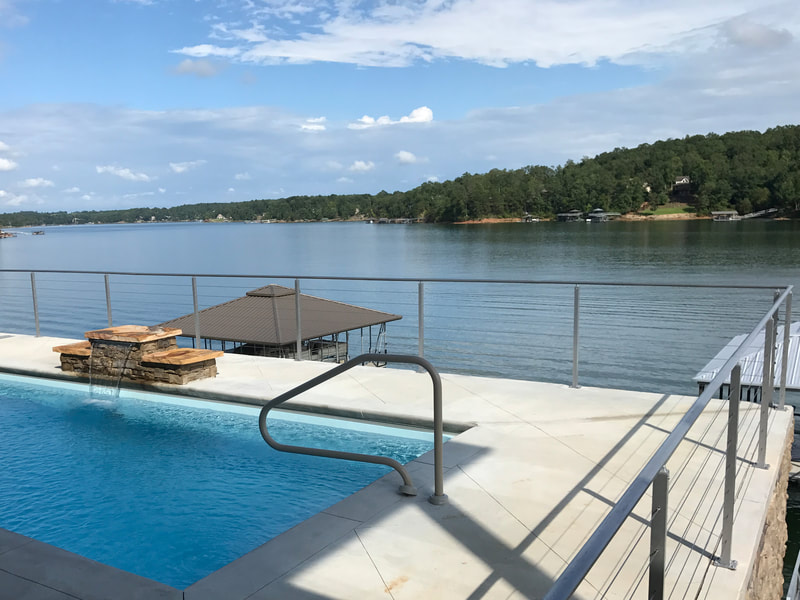 Cable Railing by Creative Aluminum Products Co Inc. in Jasper, Alabama