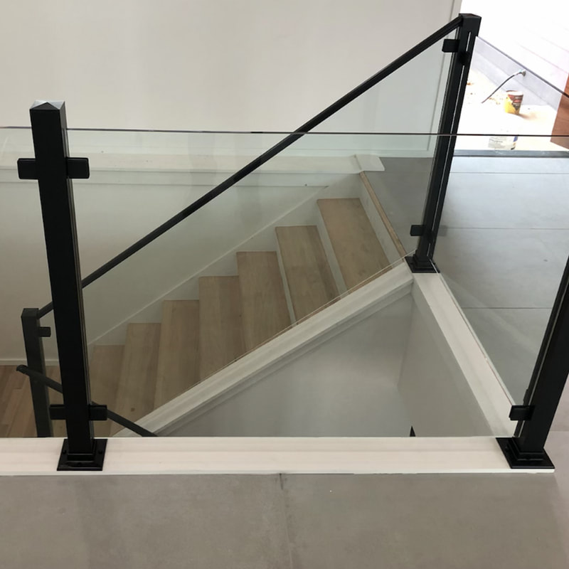 Handrails and Glass - Creative Aluminum Products - Jasper, Alabama