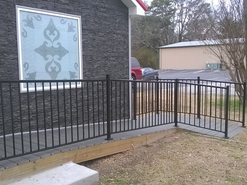 Handrails from Creative Aluminum Products, Co Inc. in Jasper, Alabama