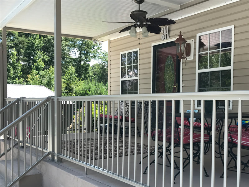 Handrails from Creative Aluminum Products, Co Inc. in Jasper, Alabama